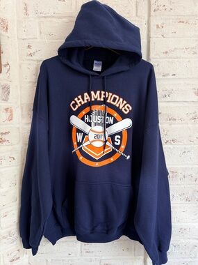Houston Astros 2017 World Series Champions Hoodie 3XL Gildan NWOT